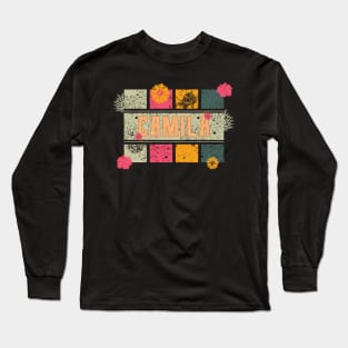 80s // Name // Camila // Retro Style Long Sleeve T-Shirt